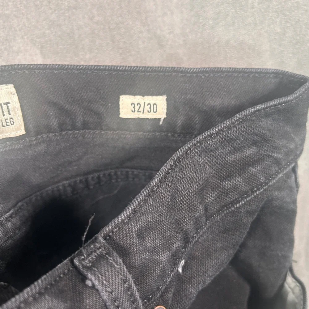 Ariat M7 Slim Fit Jeans Mens 32x30 Black Straight Leg Western Denim Pants